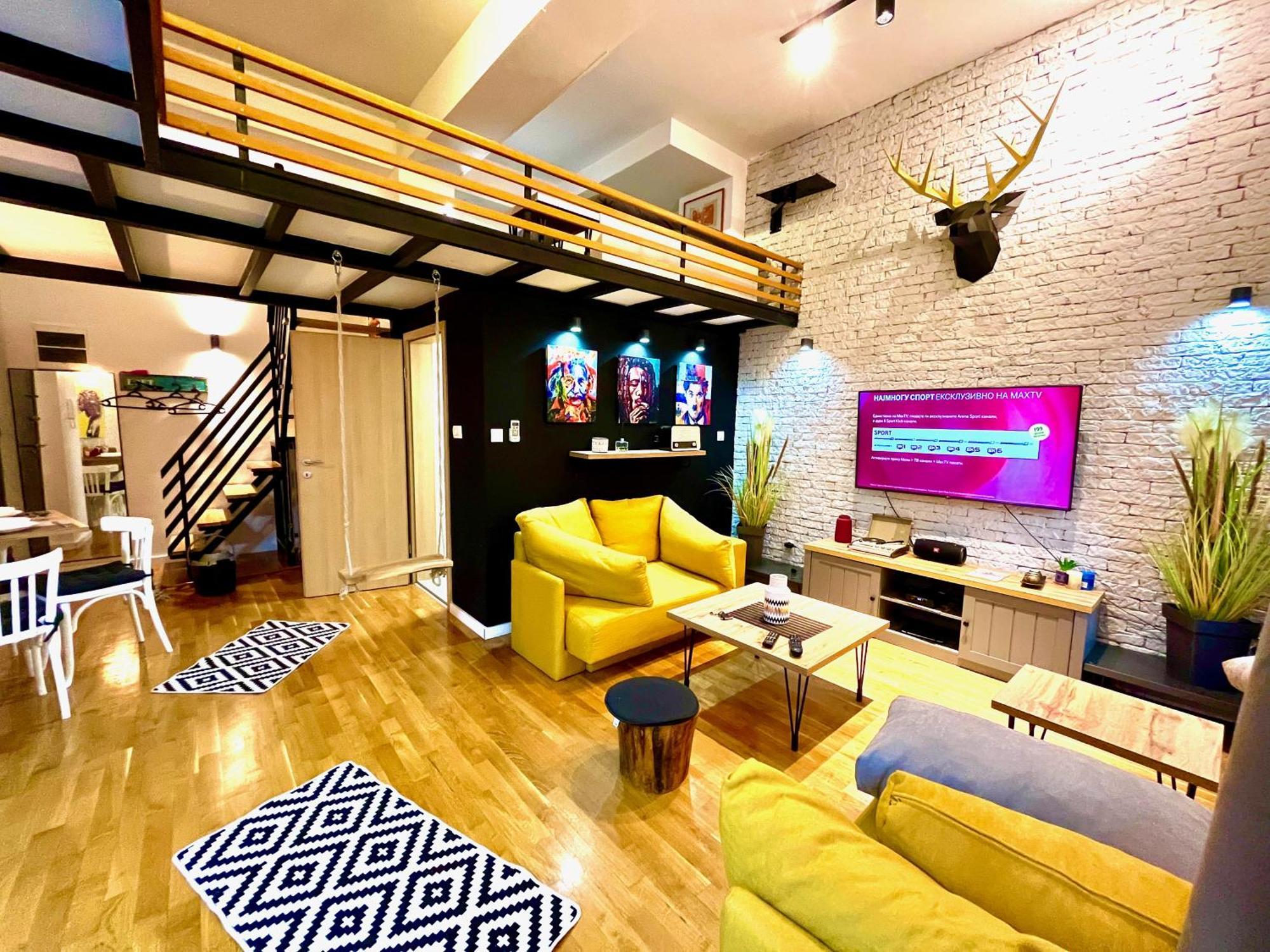 Lifestyle Gallery Apartment Skopie Exterior foto